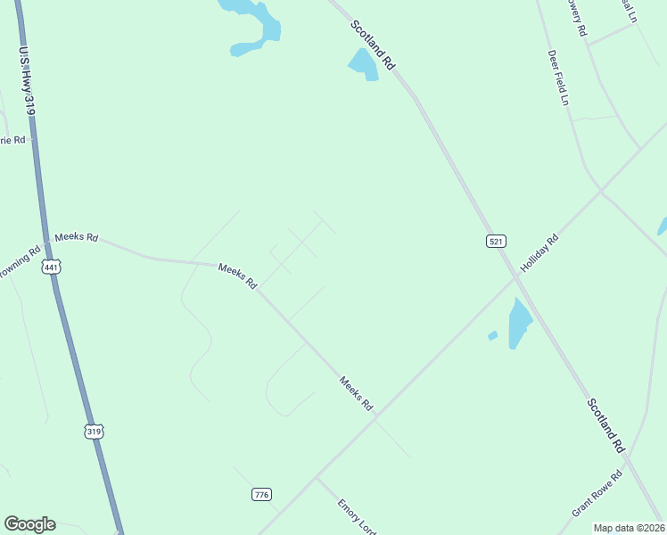 map of restaurants, bars, coffee shops, grocery stores, and more near 1718 East Birdsong Lane in Rentz