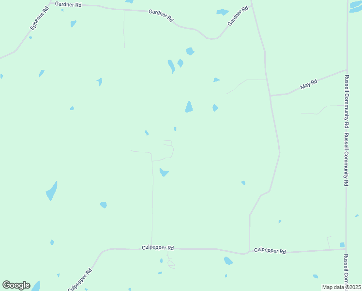 map of restaurants, bars, coffee shops, grocery stores, and more near 435 South Anderson Road in Forest