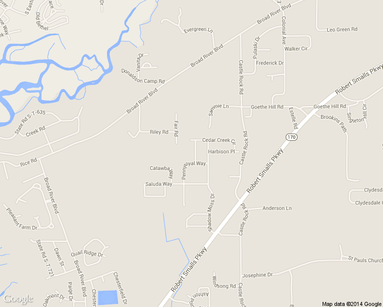 map of restaurants, bars, coffee shops, grocery stores, and more near 7 Enoree Way in Beaufort