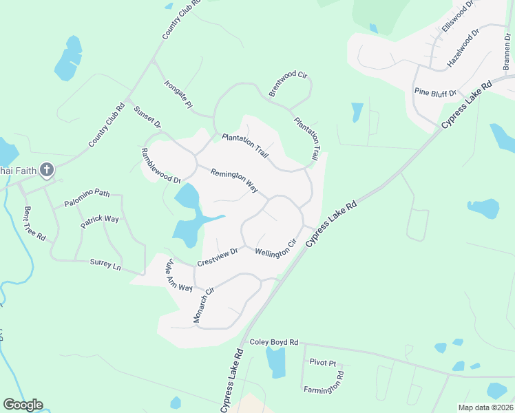 map of restaurants, bars, coffee shops, grocery stores, and more near 249 Wellington Circle in Statesboro