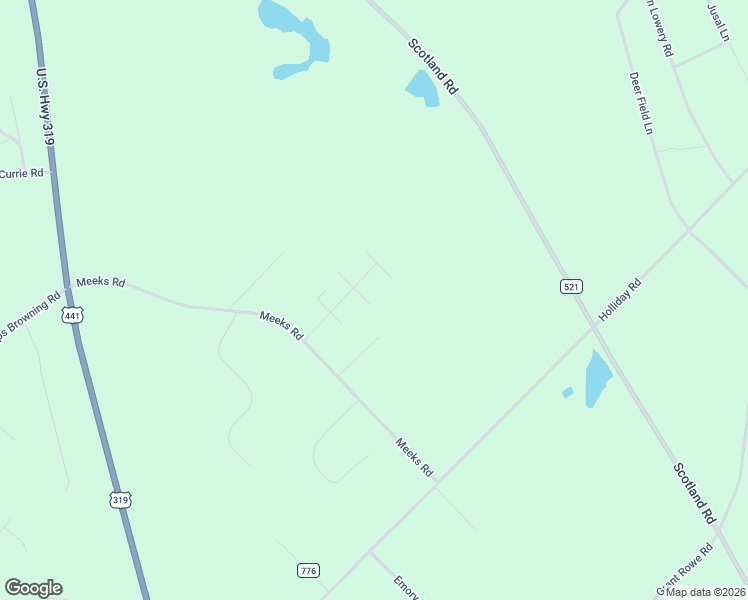 map of restaurants, bars, coffee shops, grocery stores, and more near 1718 East Birdsong Lane in Rentz