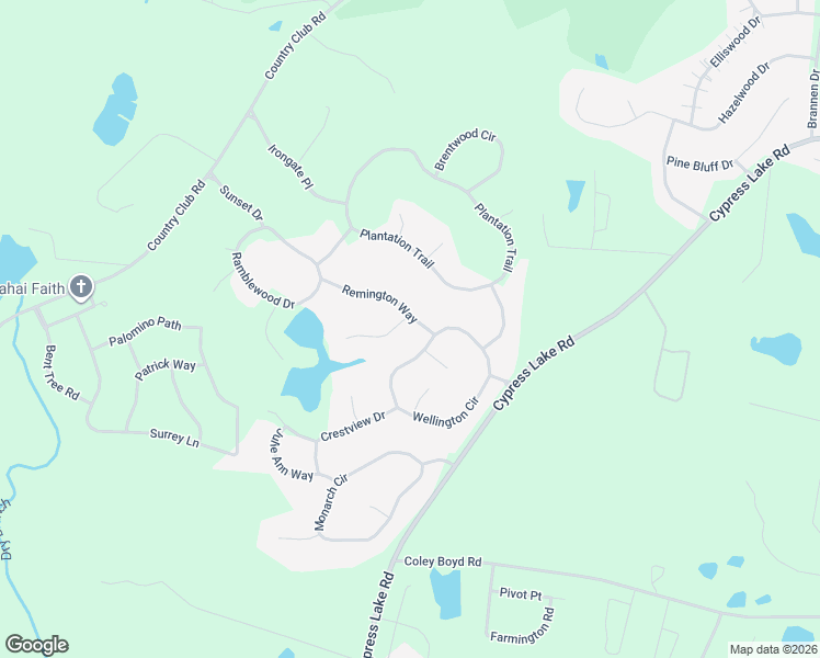 map of restaurants, bars, coffee shops, grocery stores, and more near 249 Wellington Circle in Statesboro