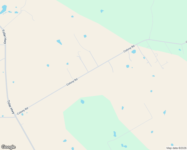 map of restaurants, bars, coffee shops, grocery stores, and more near 8221 Colony Road in Tolar