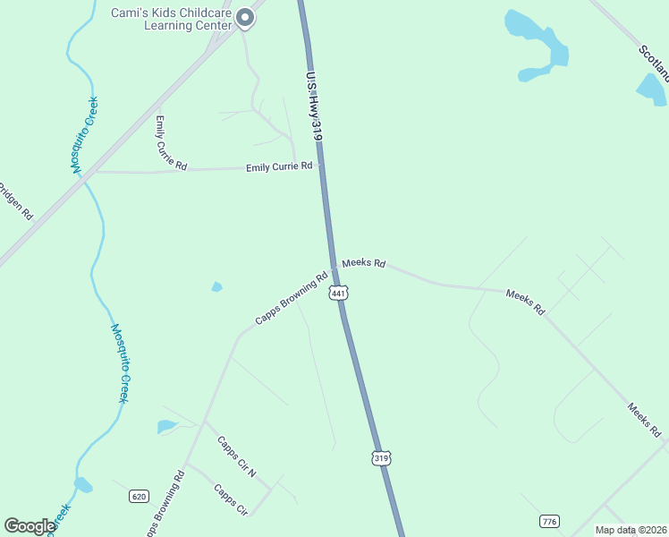 map of restaurants, bars, coffee shops, grocery stores, and more near 3093-3095 Highway 31 in Rentz