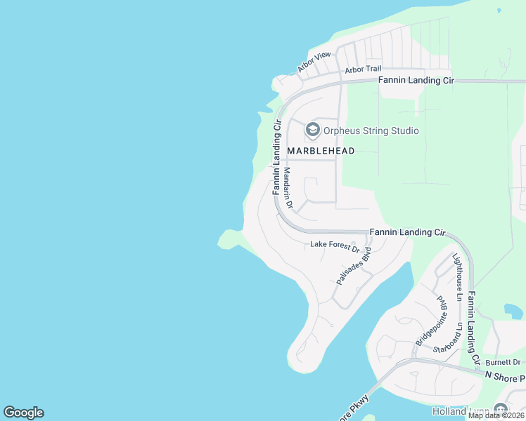 map of restaurants, bars, coffee shops, grocery stores, and more near 140 Lake Forest Drive in Brandon