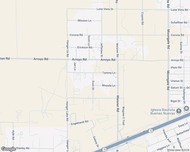 map of restaurants, bars, coffee shops, grocery stores, and more near 8940-8960 Tammy Lane in Las Cruces