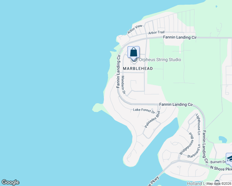map of restaurants, bars, coffee shops, grocery stores, and more near 140 Lake Forest Drive in Brandon