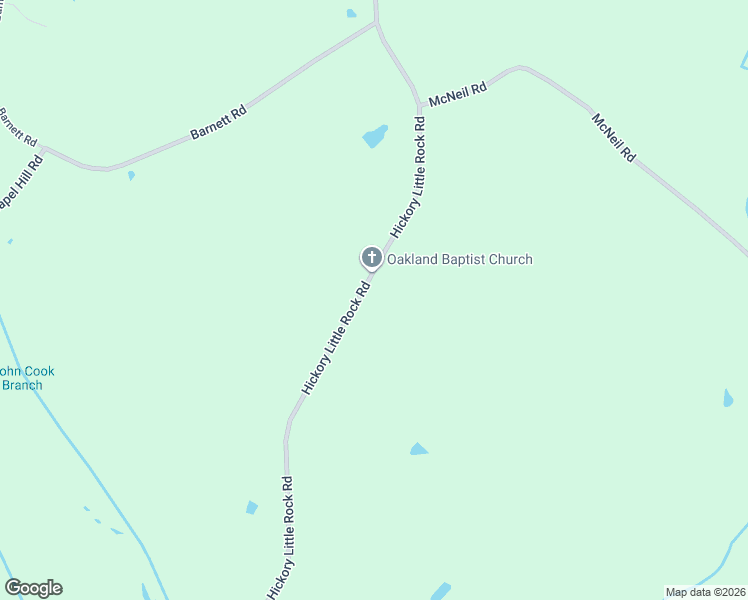 map of restaurants, bars, coffee shops, grocery stores, and more near Hickory Little Rock Road in Decatur