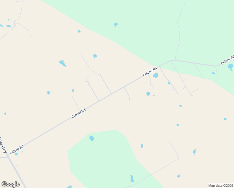 map of restaurants, bars, coffee shops, grocery stores, and more near 7807 Colony Road in Tolar