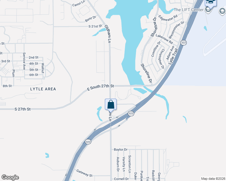 map of restaurants, bars, coffee shops, grocery stores, and more near 122 Lytle Place in Abilene