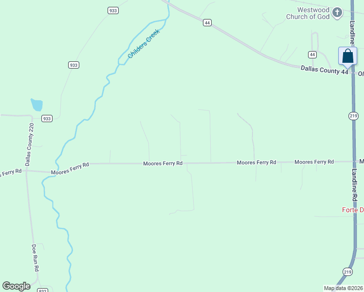 map of restaurants, bars, coffee shops, grocery stores, and more near 47 Deerfield Circle in Selma
