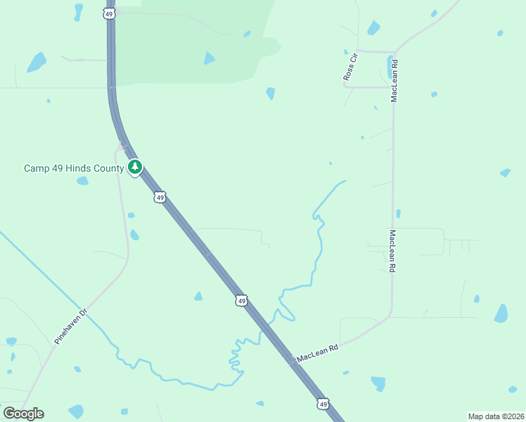map of restaurants, bars, coffee shops, grocery stores, and more near 10050 U.S. 49 in Jackson