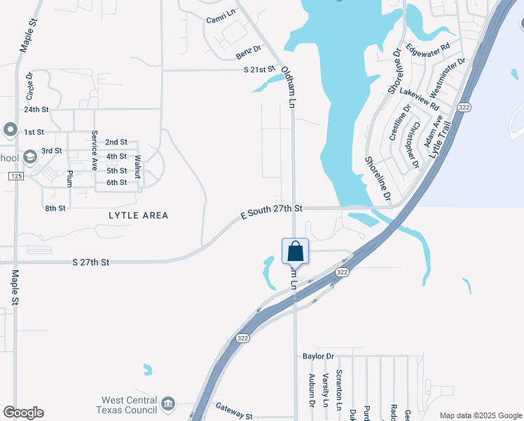map of restaurants, bars, coffee shops, grocery stores, and more near 928-964 East South 27th Street in Abilene