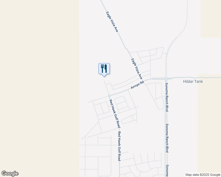 map of restaurants, bars, coffee shops, grocery stores, and more near 7502 Red Hawk Road in Las Cruces