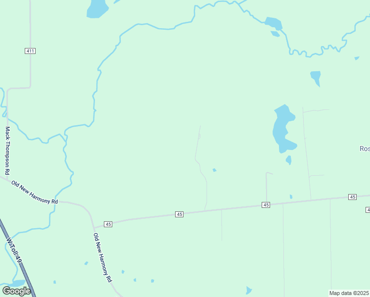 map of restaurants, bars, coffee shops, grocery stores, and more near 14934 County Road 45 in Tyler