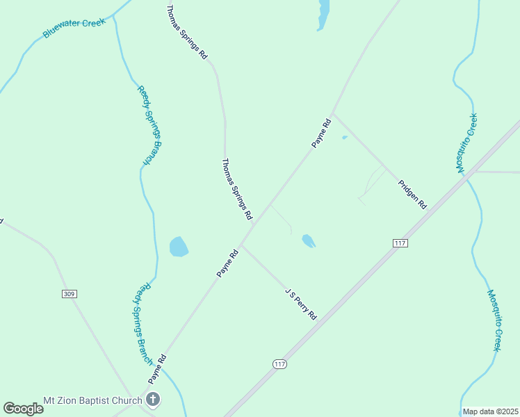 map of restaurants, bars, coffee shops, grocery stores, and more near 700 Thomas Springs Road in Rentz