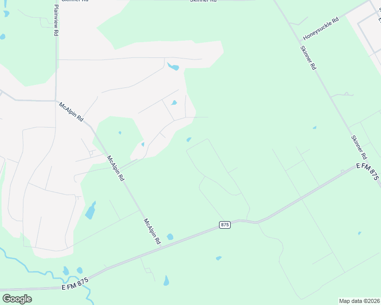 map of restaurants, bars, coffee shops, grocery stores, and more near 3801 Farm to Market Road 875 in Midlothian