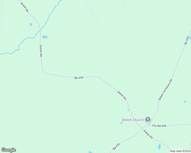 map of restaurants, bars, coffee shops, grocery stores, and more near 1610 Shiloh Road in Bienville