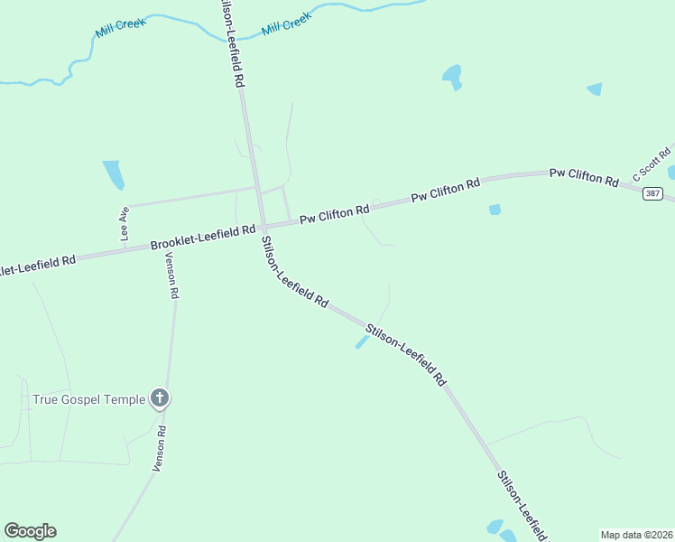 map of restaurants, bars, coffee shops, grocery stores, and more near 418 Pw Clifton Road in Brooklet