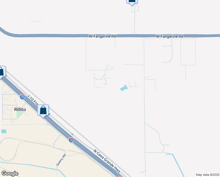 map of restaurants, bars, coffee shops, grocery stores, and more near 8245 West Tangerine Road in Marana