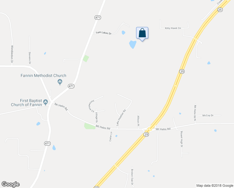 map of restaurants, bars, coffee shops, grocery stores, and more near 698 Heatherview Drive in Brandon