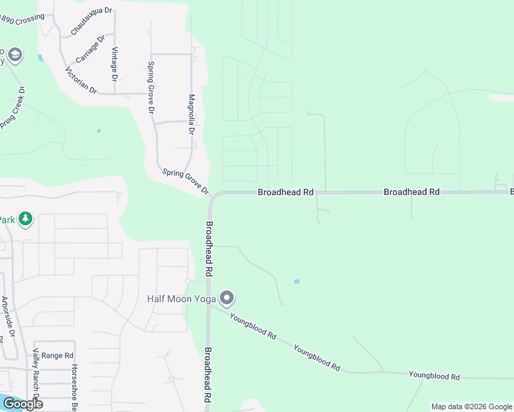 map of restaurants, bars, coffee shops, grocery stores, and more near 1254 Broadhead Road in Waxahachie