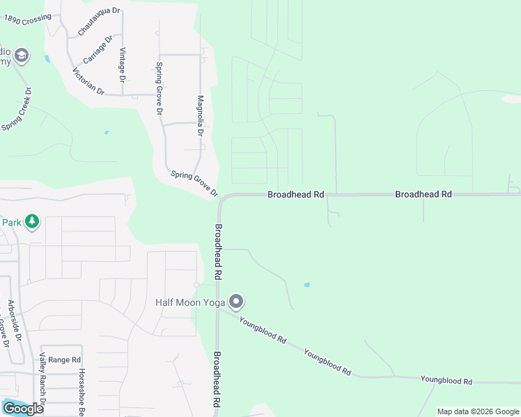map of restaurants, bars, coffee shops, grocery stores, and more near 1254 Broadhead Road in Waxahachie
