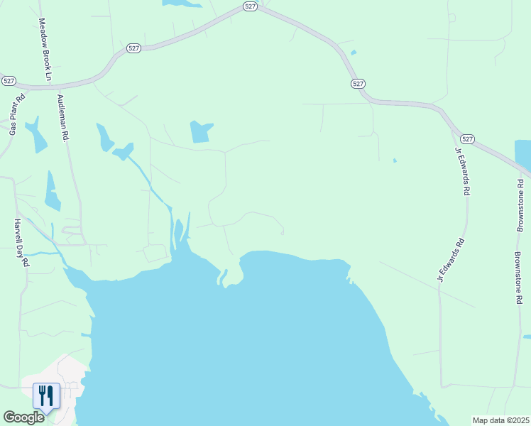 map of restaurants, bars, coffee shops, grocery stores, and more near 1543 Johnson Rd in Doyline