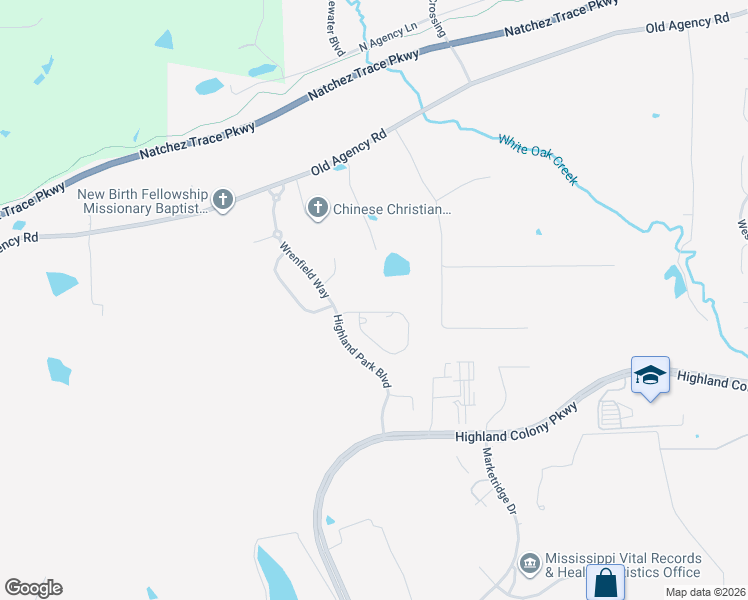 map of restaurants, bars, coffee shops, grocery stores, and more near 312 Pinehurst Circle in Ridgeland