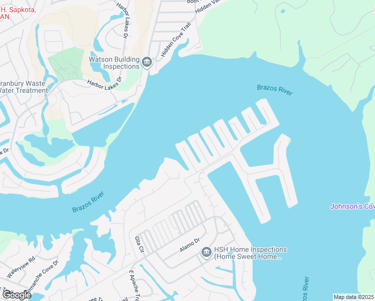 map of restaurants, bars, coffee shops, grocery stores, and more near 3419 Hawaiian Ct in Granbury