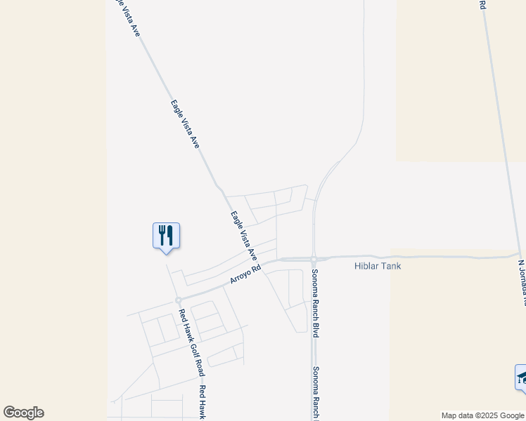 map of restaurants, bars, coffee shops, grocery stores, and more near Unnamed Road in Las Cruces