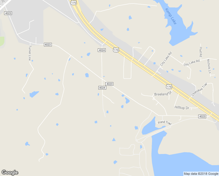 map of restaurants, bars, coffee shops, grocery stores, and more near 15663 County Road 4024 in Kemp