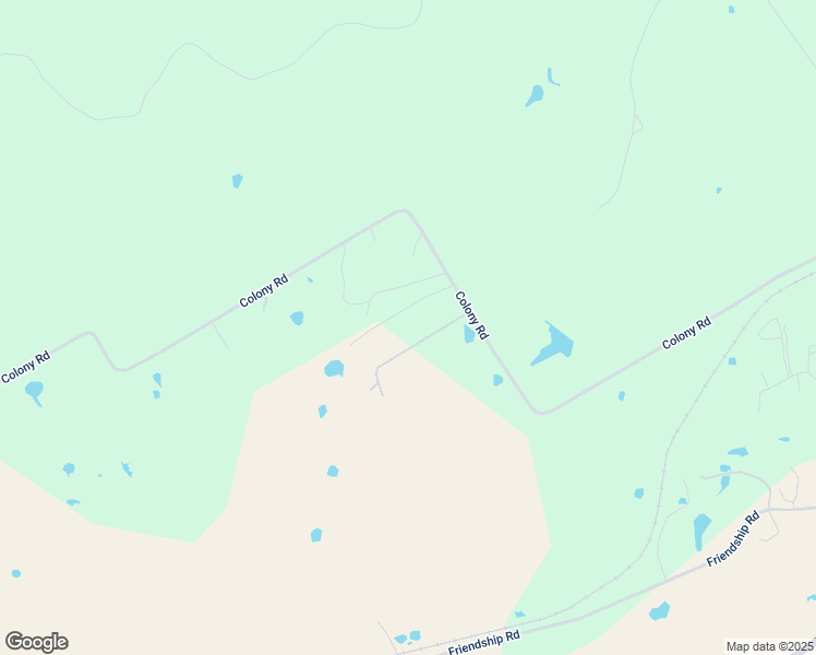 map of restaurants, bars, coffee shops, grocery stores, and more near 6625 Colony Road in Tolar