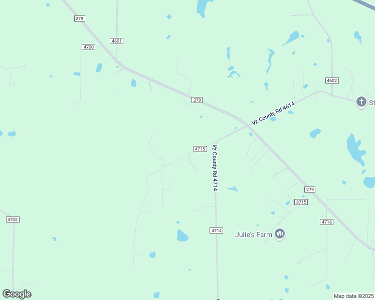 map of restaurants, bars, coffee shops, grocery stores, and more near County Road 4715 in Ben Wheeler