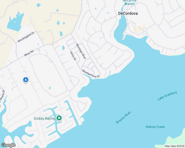 map of restaurants, bars, coffee shops, grocery stores, and more near 3726 Texas Avenue in Granbury