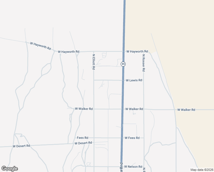 map of restaurants, bars, coffee shops, grocery stores, and more near 1169 West Lewis Road in Ajo