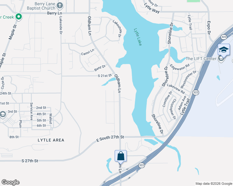 map of restaurants, bars, coffee shops, grocery stores, and more near 2217 Manor Oaks Terrace in Abilene