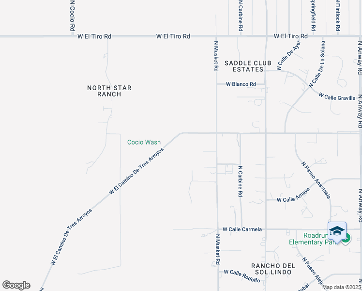 map of restaurants, bars, coffee shops, grocery stores, and more near 17259 West El Camino De Tres Arroyos in Marana