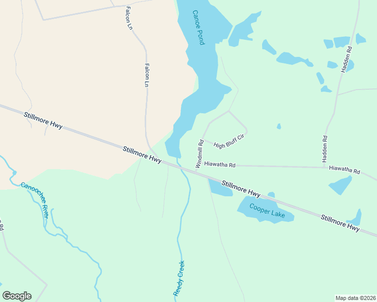 map of restaurants, bars, coffee shops, grocery stores, and more near 527 Windmill Road in Metter