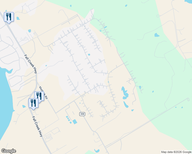 map of restaurants, bars, coffee shops, grocery stores, and more near 8038 Bob White Court in Granbury
