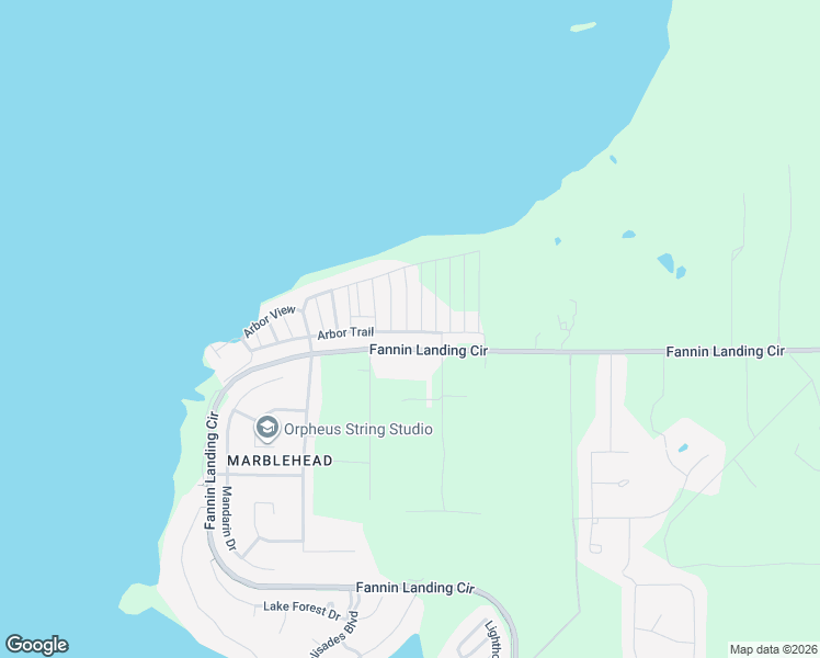 map of restaurants, bars, coffee shops, grocery stores, and more near 704 Arbor Run in Brandon