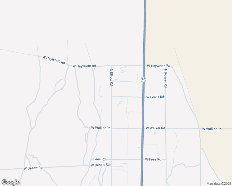 map of restaurants, bars, coffee shops, grocery stores, and more near 3610 North Elliott Road in Ajo