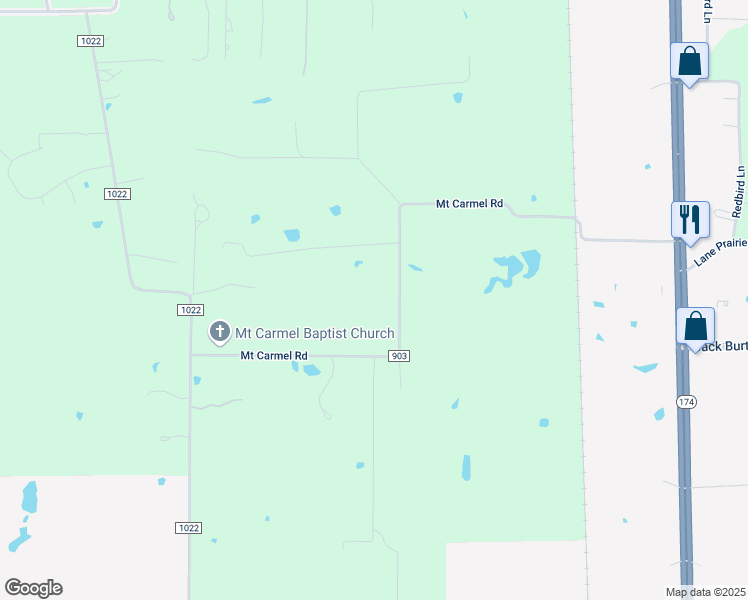 map of restaurants, bars, coffee shops, grocery stores, and more near 932 County Road 903 in Cleburne