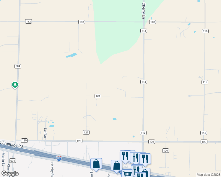 map of restaurants, bars, coffee shops, grocery stores, and more near Chickamauga Road in Clyde