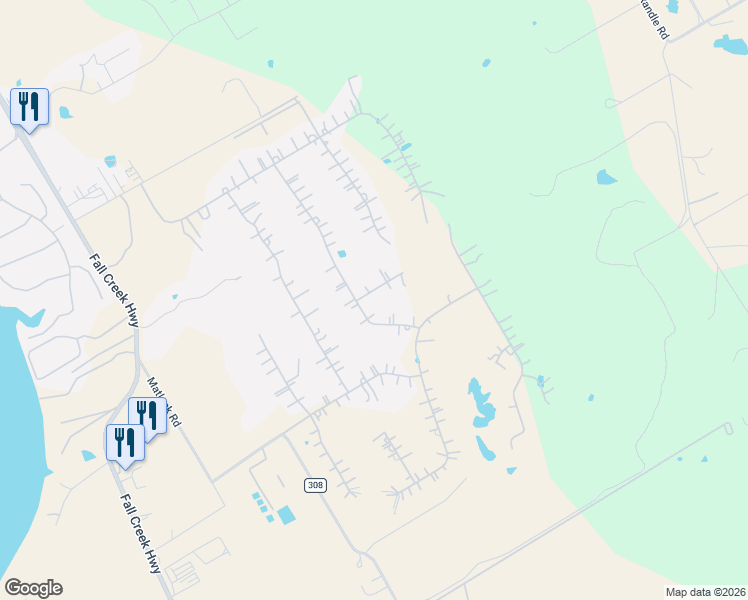 map of restaurants, bars, coffee shops, grocery stores, and more near 264 Martin Drive in Granbury
