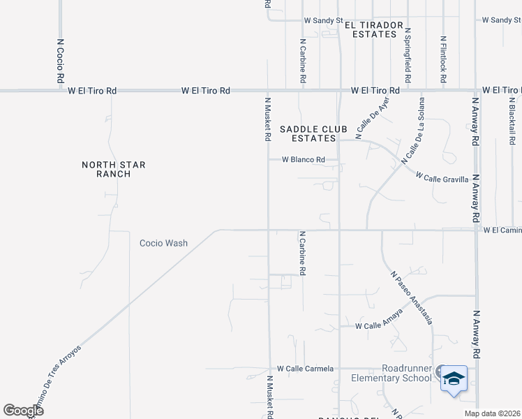 map of restaurants, bars, coffee shops, grocery stores, and more near 12085 North Musket Road in Marana