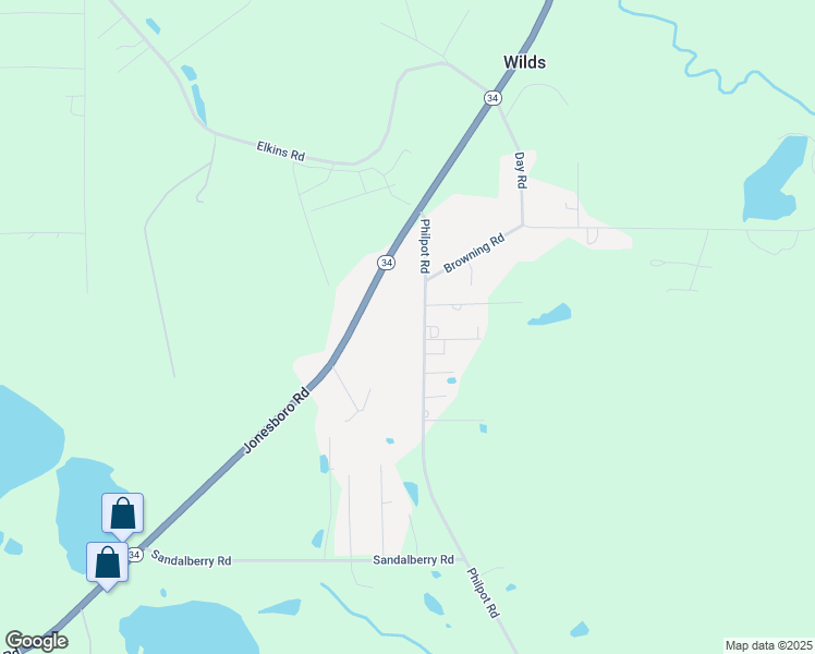 map of restaurants, bars, coffee shops, grocery stores, and more near 220 Philpot Rd in West Monroe