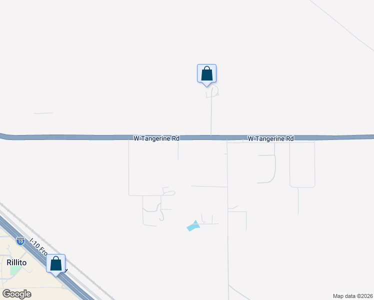 map of restaurants, bars, coffee shops, grocery stores, and more near 8118 West Tangerine Road in Marana