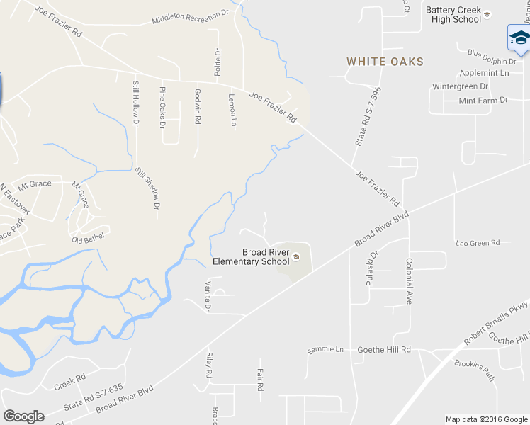 map of restaurants, bars, coffee shops, grocery stores, and more near 136 Morning Glory Drive in Beaufort
