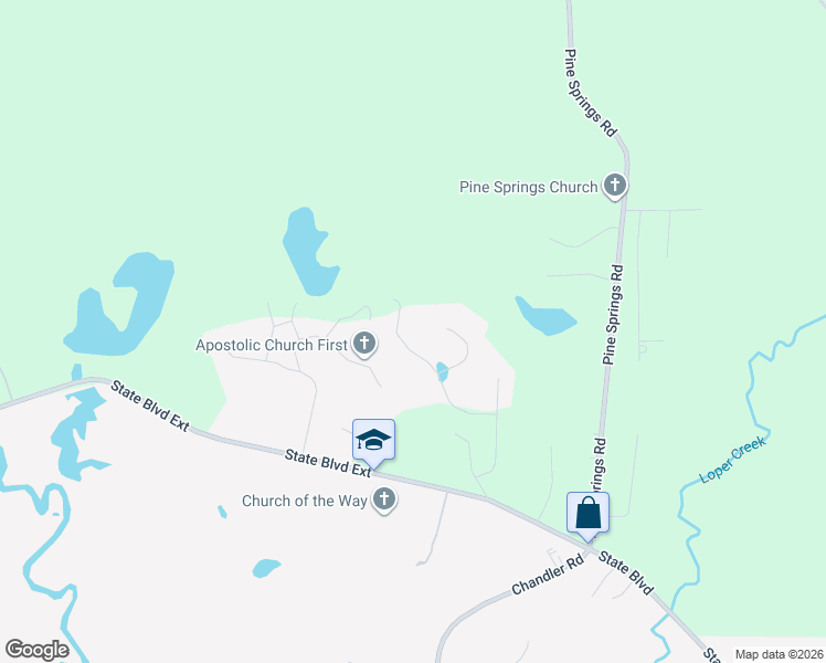 map of restaurants, bars, coffee shops, grocery stores, and more near 6245 Woodland Circle in Meridian
